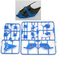 Skytech M37 RC Helicopter Parts-06 DIY Outter parts unit-Blue & Shell-Blue Skytech M37 RC Helicopter Parts-06 DIY Outter parts unit-Blue & Shell-Blue