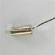 Skytech M37 RC Helicopter Parts-17 Main motor A with short shaft and gear(white and black wire)