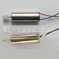 Skytech M39 RC Helicopter Parts-06 Main motor A with Long shaft and gear & Main motor B with Long shaft and gear