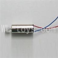 Skytech M39 RC Helicopter Parts-08 Main motor B with Long shaft and gear(blue and red wire)