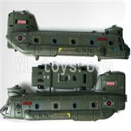 SYMA S026G rc helicopter parts-01 Upper Shell cover & Lower shell cover