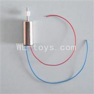 SYMA S026G RC helicopter parts-18 Main motor with short shaft and gear(1pcs-Red and blue wire)