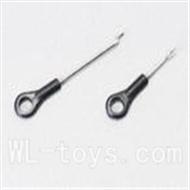SYMA F1 RC helicopter parts-07 Division lever buckle(2pcs)