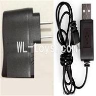 SYMA X4 RC Quadrocopter parts-19 Straight conversion socket plug & USB Charge Cable