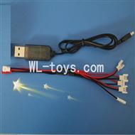 SYMA X4 RC Quadrocopter parts-23 USB & 1-to-5 Cable (Not include the 5 battery)