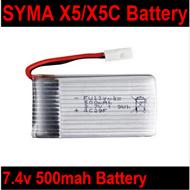 SYMA X5 X5C Quadrocopter parts-3.7V 500mah 25C Battery