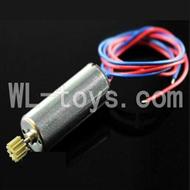DFD F183 RC Quadcopter Parts-17 rotating Motor with red and Blue wire