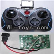 DFD F183 RC Quadcopter Parts-18 Transmitter & Circuit board