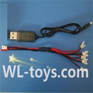 SYMA X2 X2A RC Quadrocopter parts-19 USB & 1-to-5 Cable (Not include the 5 battery)