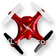SYMA X12 RC Quadrocopter parts-22 SYMA X12 BNF-Red(Only SYMA X12 UFO body,No battery,No charger,No transmitter)