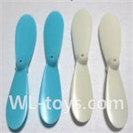 UDI U939 RC Quadcopter parts-07 Main rotor blades(4pcs-2X Blue & 2X White)