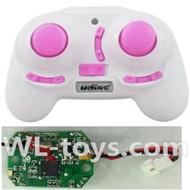 UDI U939 RC Quadcopter parts-11 Transmitter-Pink & Circuit board