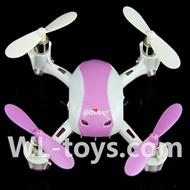 UDI U939 RC Quadcopter parts-26 BNF-Pink(Only Quadcopter boy,no battery,No charger,No transmitter)