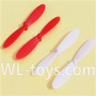 UDI U941 RC Quadcopter parts-12 Main rotor blades(4pcs-2X Red & 2X White)