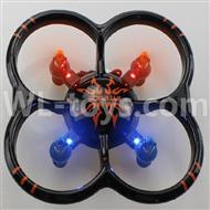 NiHui U107 U207 RC Quadrocopter Parts-25 BNF-Black(Only U207 UFO Quadcopter body,No battery,No charger,No Transmitter ) NiHui U107 U207 RC Quadrocopter Parts-25 BNF-Black(Only U207 UFO Quadcopter body,No battery,No charger,No Transmitter )