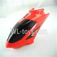 Foda F307 F307C F307H F307L RC helicopter parts-01 Head cover(Red)