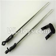 Foda F307 F307C F307H F307L RC helicopter parts-15 Support pipe(2pcs) & Head for the support pipe(2pcs)& Horizontal fixture