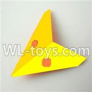 Foda F307 F307C F307H F307L RC helicopter parts-17 Horizontal wing-(Yellow)