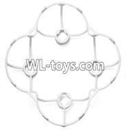WLtoys V676 RC Quadcopter parts-19 Outer protect frame Version 1-White