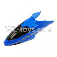 FODA F338 helicopter parts-01 Head cover (Blue) ,MingJi 604 rc helicopter parts