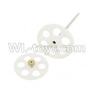 MingJi 604 rc helicopter parts ,FODA F338 helicopter parts-06 Upper Main Gear with Hollow pipe & Lower main gear with copper sleeve