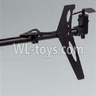 MingJi 604 rc helicopter parts ,FODA F338 helicopter parts-20 Tail unit(Tail pipe& Horizontal and vertical wings with fixtures & Tail motor &Tail cover &Tail blade)
