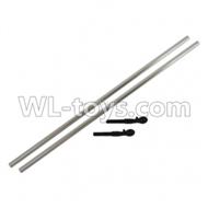 MingJi 604 rc helicopter parts ,FODA F338 helicopter parts-28 Support pipe with fixtures(2pcs)