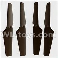 MJX X400 RC Quadcopter parts-02 Rotor blades(4pcs)-Black