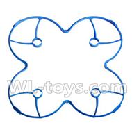 Double horse 9136 RC Quadcopter parts DH 9136 parts-07 Outer protect frame-Blue