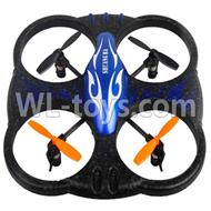 Double Horse 9137 RC Quadcopter parts, DH 9137 parts-15 BNF-Blue(Only quadcopter body,No battery,No USB charger,No Transmitter)