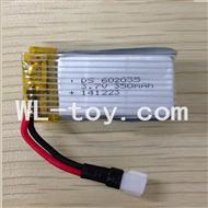 Skytech M62 RC Quadcopter Parts-05 Skytech M62 battery-3.7v 350mah battery