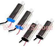 SongYang toys X1 Parts-18 2PCS Rotating Motor(The motor cover is Black color) & 2PCS Reversing-rotating Motor (The motor cover is Blue color) for SY X1 Quadcopter drone