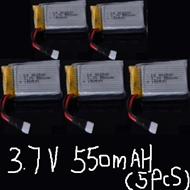 LH-X10 X10C X10WF Parts-21 Official 3.7v 550mah battery(5pcs) For Lead Honor LH-X10 LH-X10C LH-X10WF Quadcopter parts rc drone parts