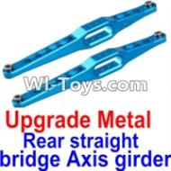FeiYue FY-02 Spare Parts-12-02 Upgrade Metal Rear straight bridge Axis girder for the Rear Swing Arm(2pcs),FeiYue FY-02 RC Car Parts,FY02 FY-02 RC Truck Spare parts Accessories,1:12 4WD High Speed Buggy Parts