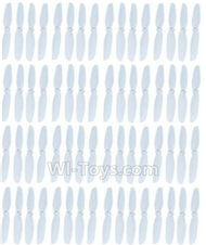 Eachine CG035 Spare Parts-01-03 Propellers,Main rotor blades(64pcs),Eachine CG035 RC Quadcopter Drone Spare Parts Accessories,Eachine CG035 Replacement Accessories