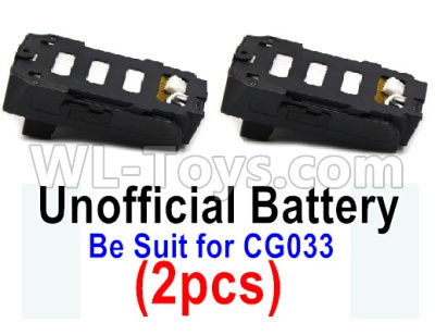 AoSenMa CG033 Battery(2pcs)-Unofficial-Can perfect match the CG033 Drone,AoSenMa CG033 Parts