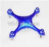 Eachine CG022 Parts-01 Upper and bottom shell cover-Blue,Eachine CG022 RC Quadcopter parts,CG022 RC Drone Spare parts Accessories