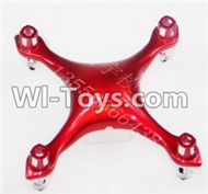 Eachine CG022 Parts-03 Upper and bottom shell cover-Red,Eachine CG022 RC Quadcopter parts,CG022 RC Drone Spare parts Accessories