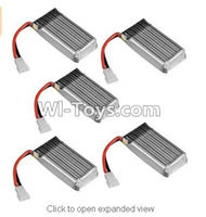 Eachine CG022 Parts-17 3.7V 300mAH Battery(5pcs),Eachine CG022 RC Quadcopter parts,CG022 RC Drone Spare parts Accessories