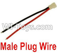 Eachine CG022 Parts-27 Male Plug Wire for the Battery(1pcs),Eachine CG022 RC Quadcopter parts,CG022 RC Drone Spare parts Accessories