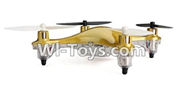 Eachine CG022 Parts-37 BNF-Golden(Only The whole CG022 Quadcotper,No battery,No transmitter,No charger)-,Eachine CG022 RC Quadcopter parts,CG022 RC Drone Spare parts Accessories