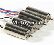 Eachine CG023 Parts-09 rotating Motor with red and blue wire(4pcs-CW) & Reversing-rotating Motor with black and white wire(4pcs-CCW),Eachine CG023 RC Quadcopter parts,CG023 RC Drone Spare parts Accessories