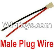 Eachine CG023 Parts-24 Male Plug Wire for the Battery(1pcs),Eachine CG023 RC Quadcopter parts,CG023 RC Drone Spare parts Accessories