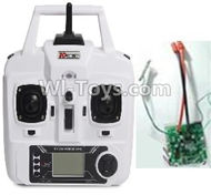 BaYang Toys X16 Parts-16 Transmitter & Circuit board,BaYang X16 RC Quadcopter Drone Spare Parts,BaYang Toys X16 Accessoriess Replacement