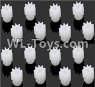 BoMing M50 Spare Parts-10-02 Small motor gear(16pcs)-9 TeethBo Ming BoMing M50 RC Quadcopter Drone Spare Parts Replacement Accessories M50