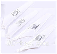 BoRong 6801 RC Helicopter parts, BR6801-parts-03 Main rotor blades(4pcs-2A+2B)