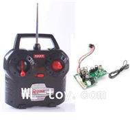 BoRong 6801 RC Helicopter parts, BR6801-parts-16 Transmitter & Circuit board