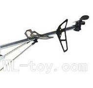 BoRong 6801 RC Helicopter parts, BR6801-parts-25 Whole tail unit(Include tail motor and tail blade)