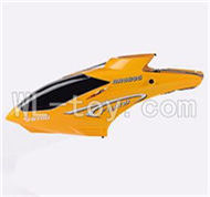 BoRong 6806 RC Helicopter model BR6806-parts-02 Head cover,Shell cover-Yellow