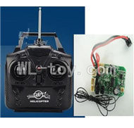 BoRong 6806 RC Helicopter model BR6806-parts-11 Transmitter & Circuit board